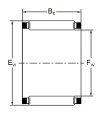 Подшипник Серия K и KT (подшипники без колец) Подшипник K 20x25x25 по выгодным ценам Всеволожск
